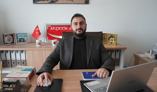 Av. Çetin Acu: “Bir IBAN vermek 10–12 yıl hapisle hayatınızı altüst edebilir”