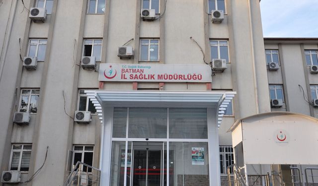 Batman İl Sağlık Müdürlüğü 2025 hizmet verilerini açıkladı