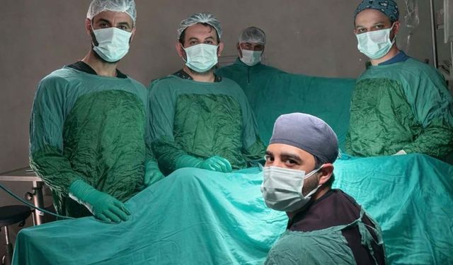 Ceylanpınar Devlet Hastanesi’nde zorlu ameliyat başarıyla gerçekleştirildi
