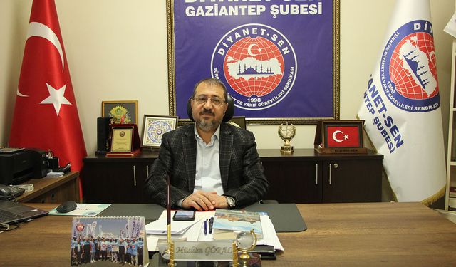 Diyanet Sen Gaziantep Şube Başkanı: Uyuşturucu ve kötü alışkanlıklar medya üzerinden özendiriliyor