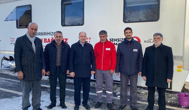 HÜDA PAR Bingöl İl Başkanlığı’ndan Kızılay’a kan bağışı