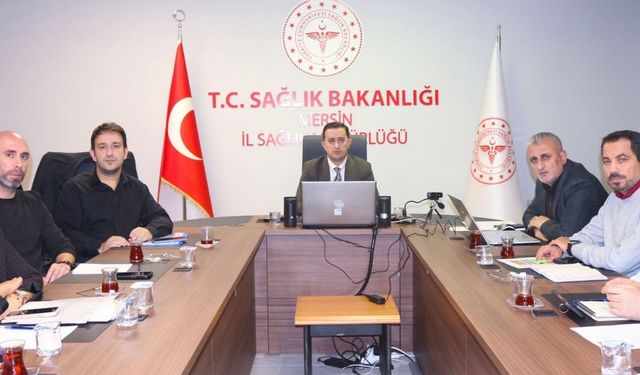 Mersin İl Sağlık Müdürlüğünde Mali Koordinasyon Toplantısı Gerçekleştirildi