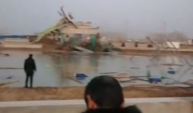 Çin'de köprü çöktü: 5 ölü