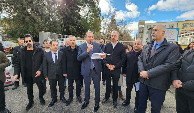 Gaziantep'te öğretmene saldırı iddiası basın açıklamasıyla kınandı