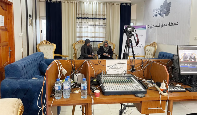 "Gazze Burada" radyosu yayında: Sessizliği delen mikrofon