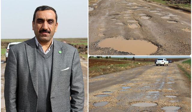 HÜDA PAR Çınar İlçe Başkanından çağrı: Kırsaldaki grup yollarına gerekli bakım ve onarım yapılmalı