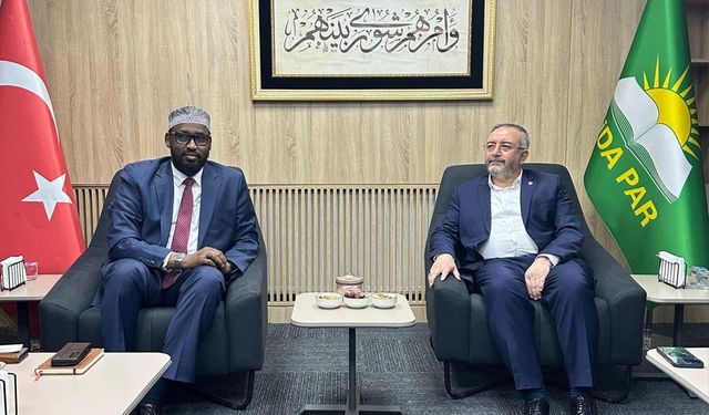 Somalili heyetten HÜDA PAR'a ziyaret