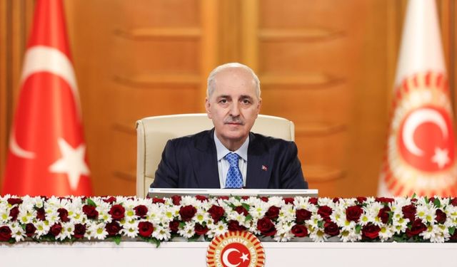 TBMM Başkanı Kurtulmuş, Milli Dayanışma Komisyonu'nda değerlendirmede bulundu