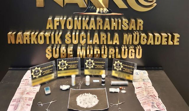 Afyonkarahisar’da uyuşturucu operasyonu: Bir tutuklama