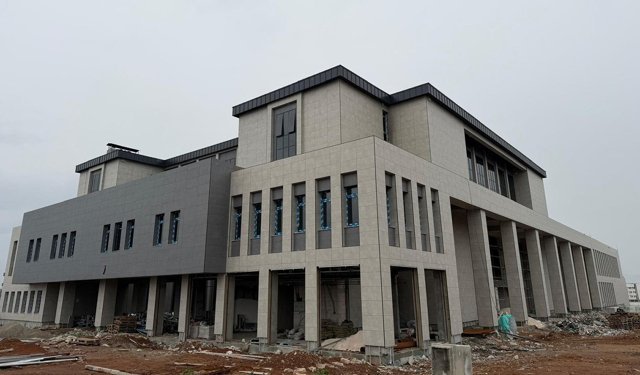 Batman'da Diş Hastanesi inşaatı yüzde 86 tamamlandı