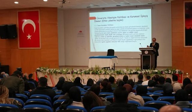 Bingöl Üniversitesinde “Yeni Nesil Üniversite Vizyonu” toplantısı gerçekleştirildi