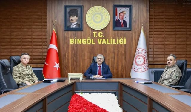 Bingöl’de Ramazan Bayramı süresince alınacak güvenlik önlemleri masaya yatırıldı