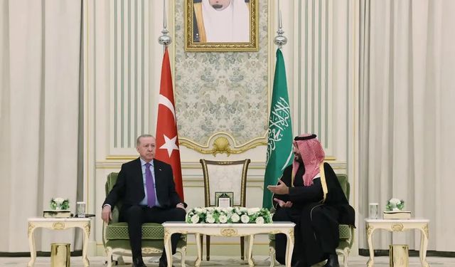 Cumhurbaşkanı Erdoğan Suudi Arabistan Veliaht Prensi Selman ile görüştü