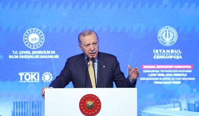 Cumhurbaşkanı Erdoğan: Yeni Cerrahpaşa, yüksek standartlı sağlık hizmeti sunacak