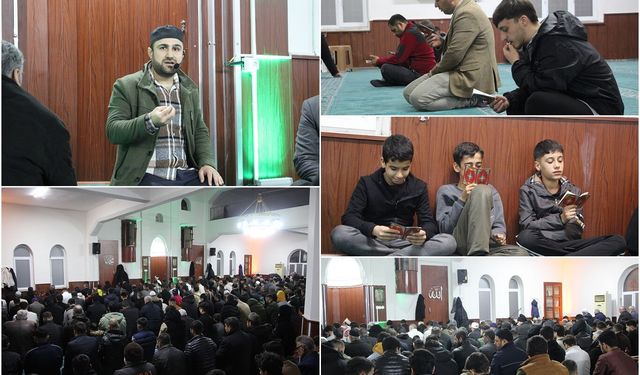 Gaziantep'te Kadir Gecesi dualarla idrak edildi