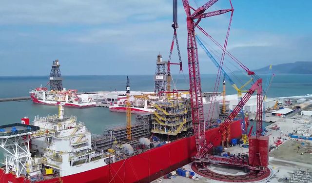 Karadeniz gazında yeni aşama: Osman Gazi platformuna kritik modül entegre edildi