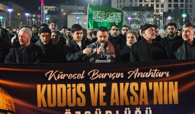 Muş’ta "Dünya Kudüs Günü"nde birlik mesajı verildi