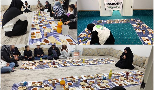 Umut Kervanı Diyarbakır'da ihtiyaç sahibi ailelerle sofralarda buluşuyor