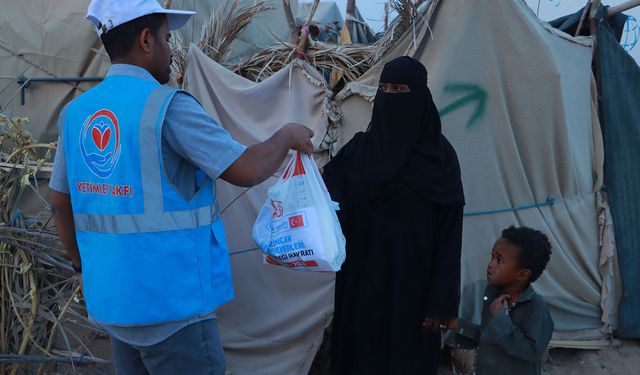 Yetimler Vakfı Yemenli mazlumları unutmadı