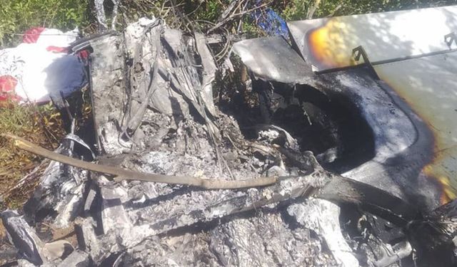 Zimbabve'de uçak düştü: Bir ölü bir yaralı