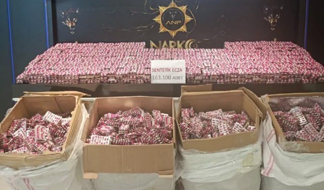 75 ilde uyuşturucu operasyonu: 767 kilogram madde ve 3,3 milyon hap ele geçirildi