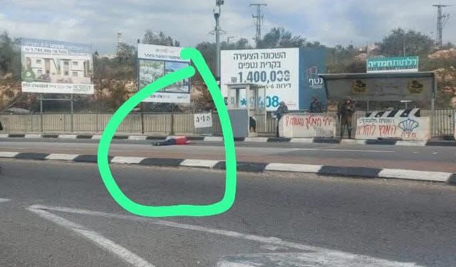 Batı Şeria'da bir Filistinli şehit edildi: İşgalciler 'bıçaklı saldırı' iddiasında bulundu