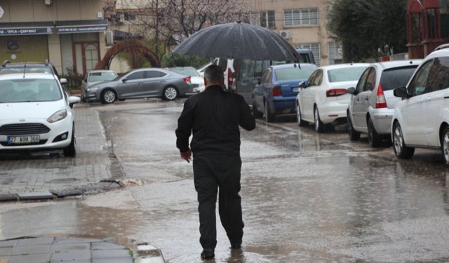 Gaziantep'te kuvvetli yağış uyarısı