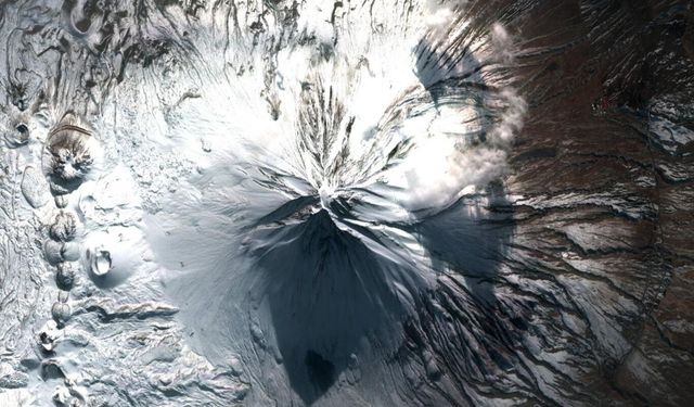 Göktürk-2B'den Ağrı Dağı görüntüsü