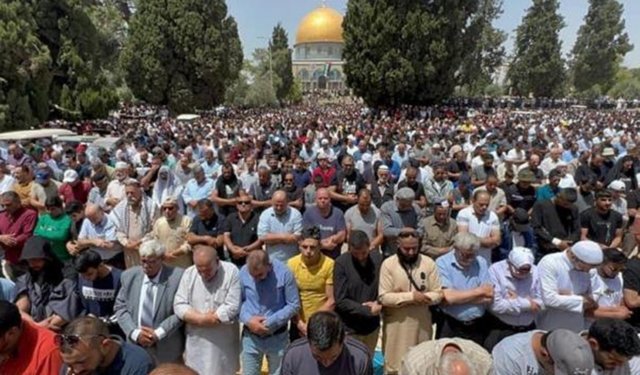 HAMAS'tan, Mescid-i Aksa'da yoğun varlık gösterilmesi ve direnişin artırılması çağrısı