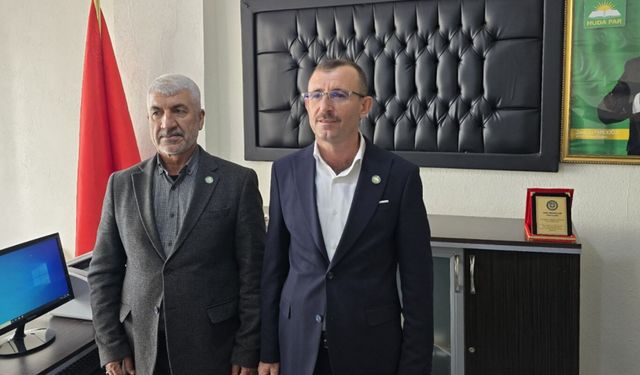HÜDA PAR İdil ilçe başkanlığında görev değişimi