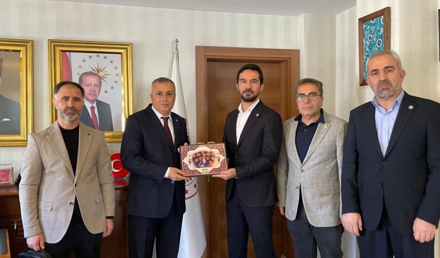 HÜDA PAR'dan Bursa İl Milli Eğitim Müdürlüğü'ne ziyaret
