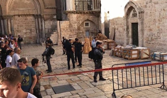 Kudüs Uluslararası Kurumu: Kıyamet Kilisesi'nin kapatılması din özgürlüğüne darbe