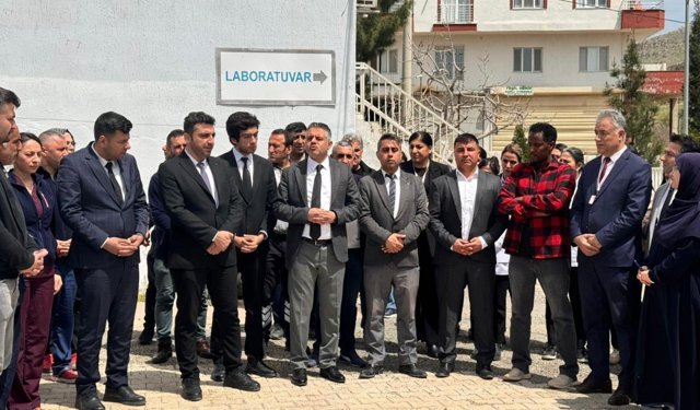 Mardin İl Sağlık Müdürlüğünden darp edilen başhekime ziyaret