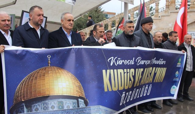 Mardin STK temsilcileri: Filistinlilere yönelik idam yasası İslam âleminin tepkisizliğinden onaylandı