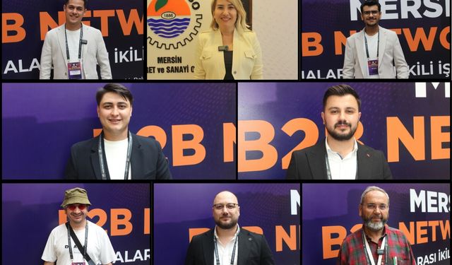 Mersin'de firmalar B2B Networking ile yeni iş kapıları araladı