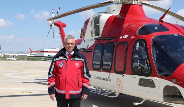 Sağlık Bakanı Memişoğlu GÖKBEY Hava Ambulansı için TUSAŞ'ta Düzenlenen Programa Katıldı