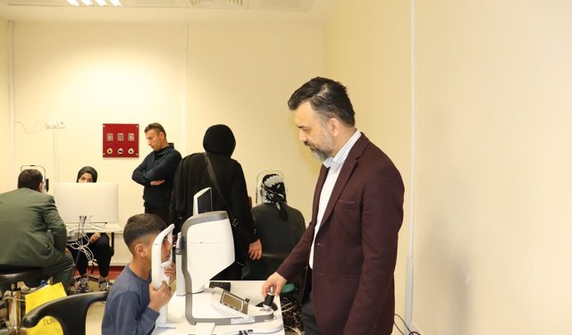 Şanlıurfa'da çocuklarda miyopiyle mücadele için yeni proje başlatıldı