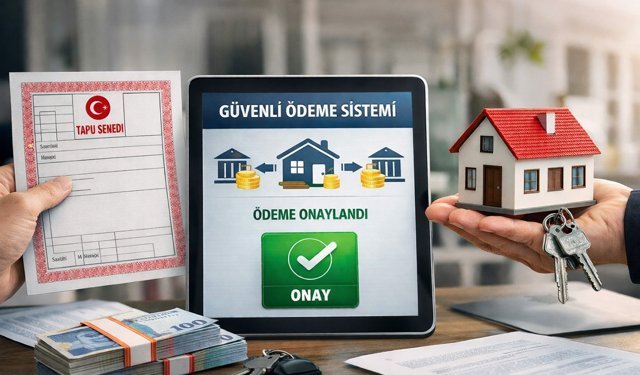 Taşınmaz satışlarında güvenli ödeme sistemi zorunlu oluyor