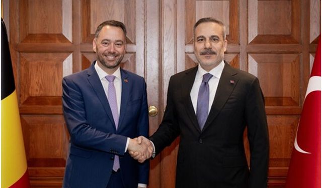 Bakan Fidan, Belçikalı mevkidaşıyla görüştü