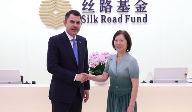 Bakan Kurum, İpek Yolu Fonu Yönetim Kurulu Başkanı Zhu Jun ile görüştü