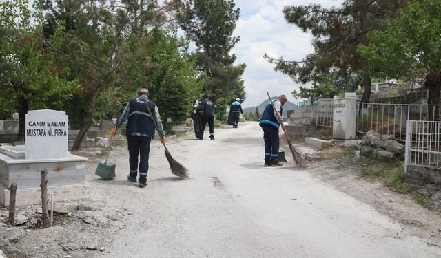 Battalgazi Belediyesinden bayram öncesi yoğun mesai
