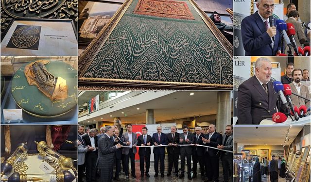 Bursa'da ilk kez açılan 'Mukaddes Emanetler' sergisine yoğun ilgi
