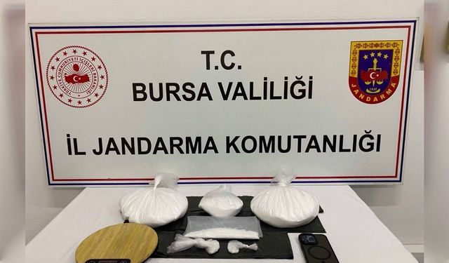 Bursa'da uyuşturucu operasyonunda bir kişi tutuklandı