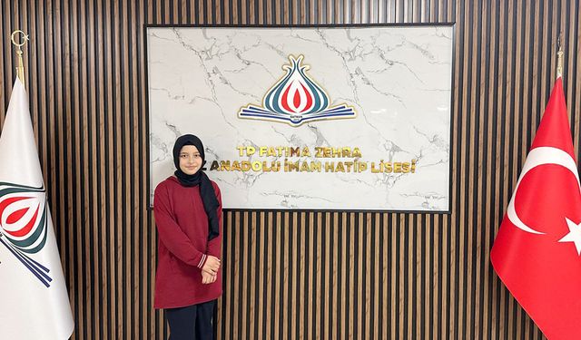 Fatıma Zehra Kız Anadolu İmam Hatip Lisesi'nden büyük başarı