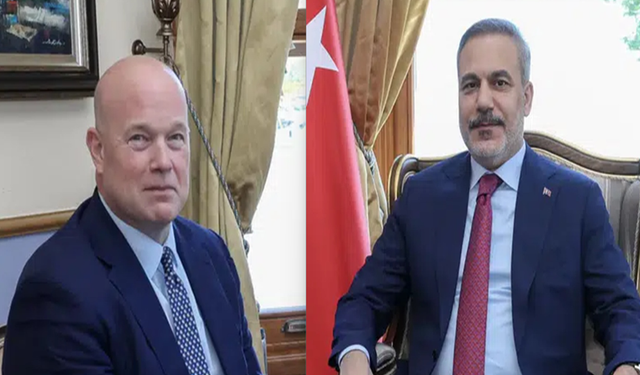 Fidan, ABD'nin NATO Daimi Temsilcisi Whitaker'ı kabul etti