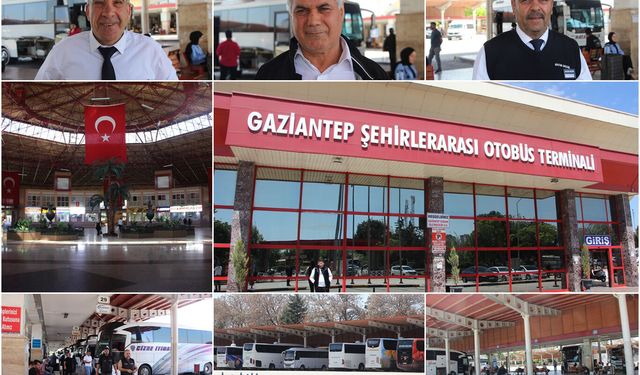 Gaziantep otogarında bayram öncesi sessizlik hakim