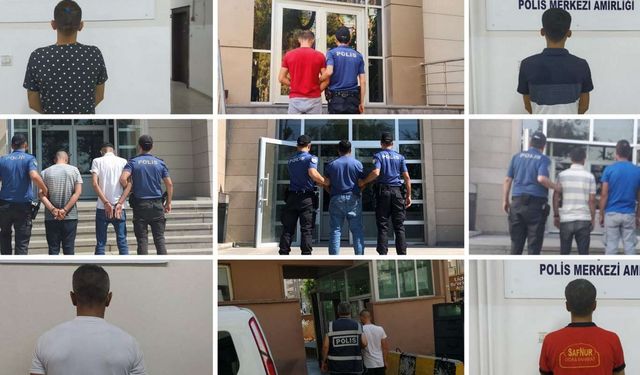 Gaziantep'te narko alan uygulamaları: 104 şahıs hakkında işlem