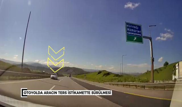Gaziantep'te ters yönde seyreden sürücüye 90 bin TL ceza