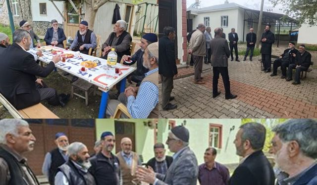 HÜDA PAR Bingöl heyeti köy ve mezraların sorunlarını yerinde inceledi