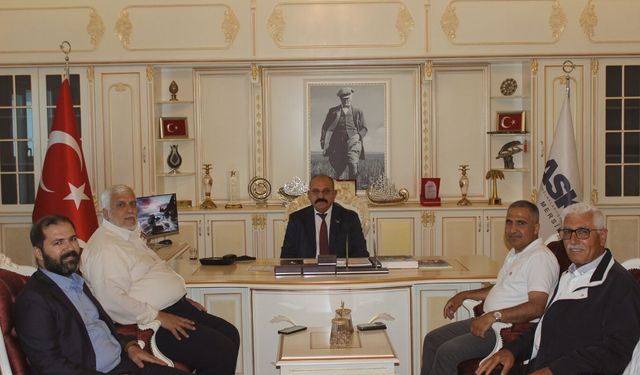 HÜDA PAR heyetinden ASKON Mersin Şubesi'ne ziyaret